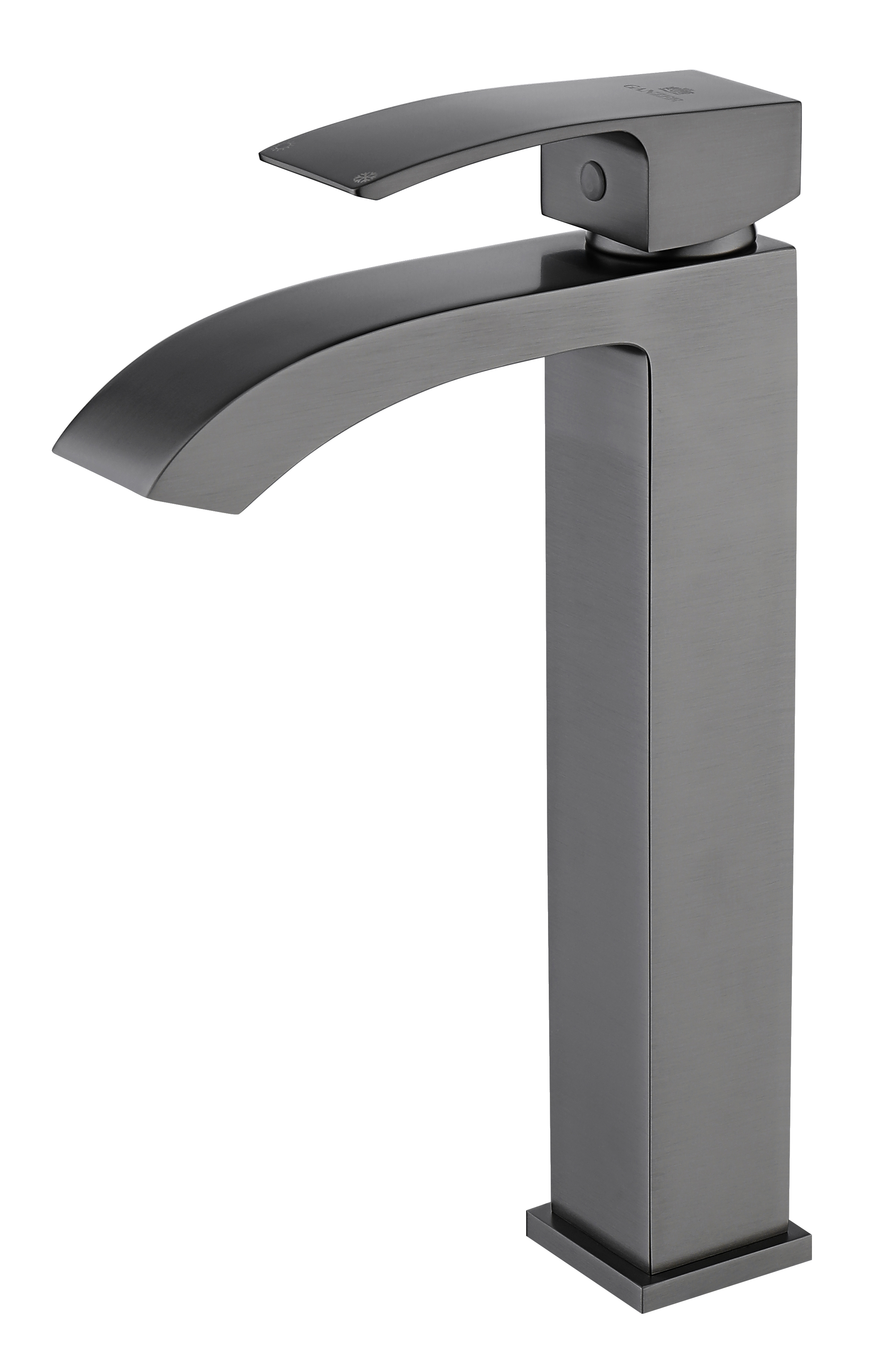 44112-Q Смеситель од. для раковины-чаши (ГРАФИТ) GANZER (10/1шт)