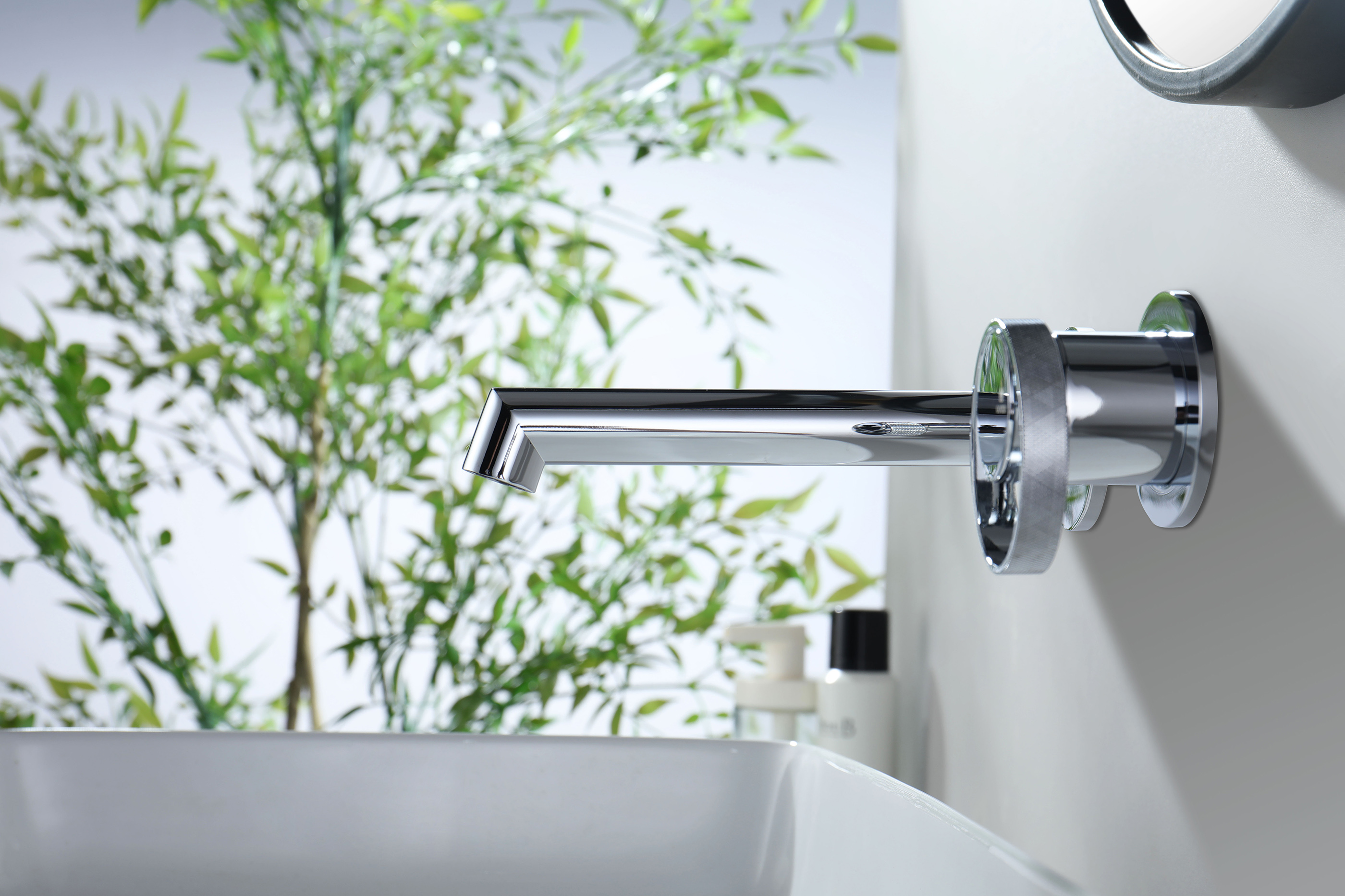 19144 Встроенный смес для рак. (ХРОМ) GANZER  (10/1шт)