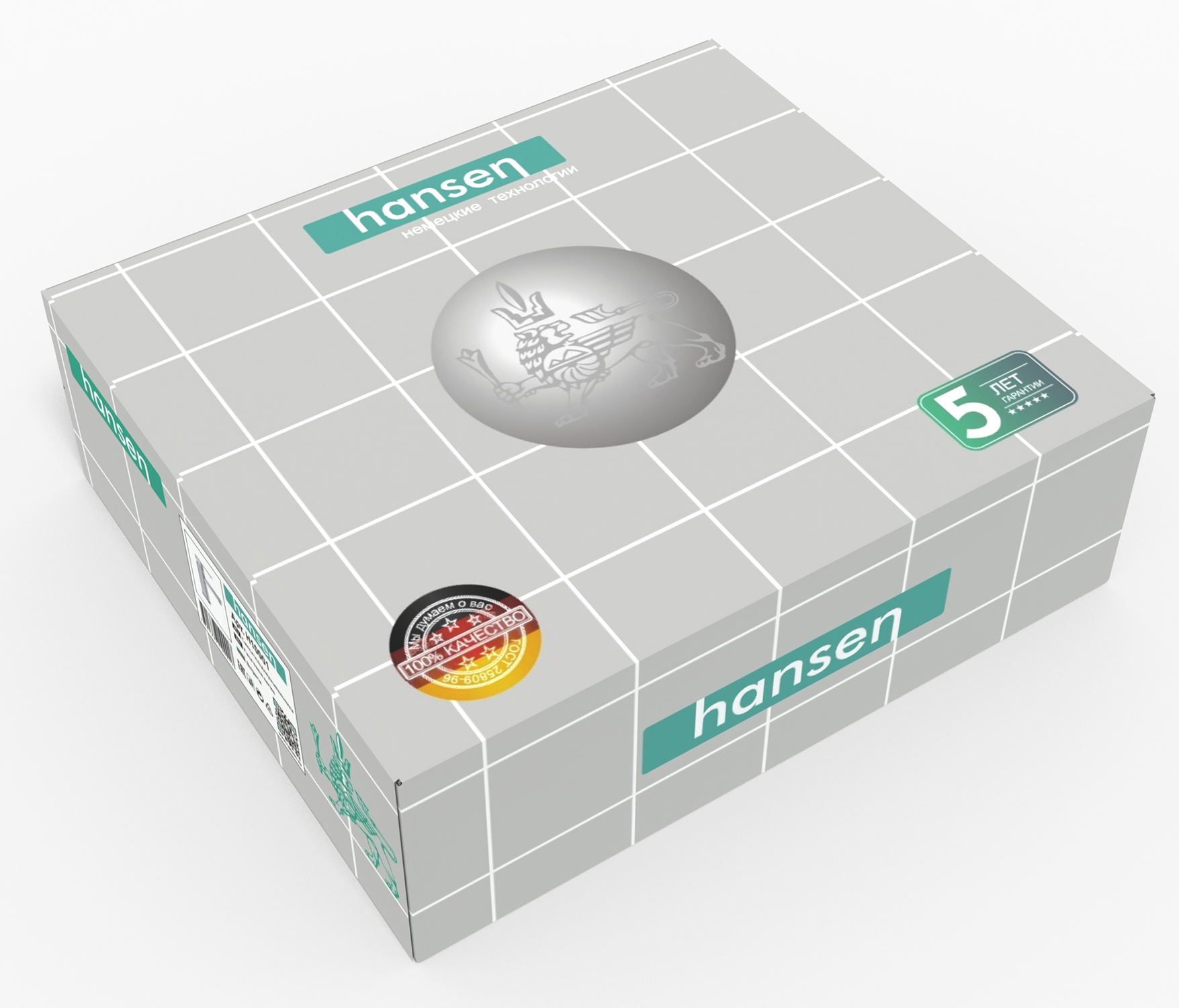 10002 Смеситель для умывальника HANSEN