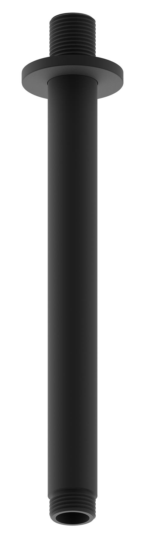 Кронштейн для верх. душа с потолка (ЧЕРНЫЙ) КРУГЛЫЙ  GANZER