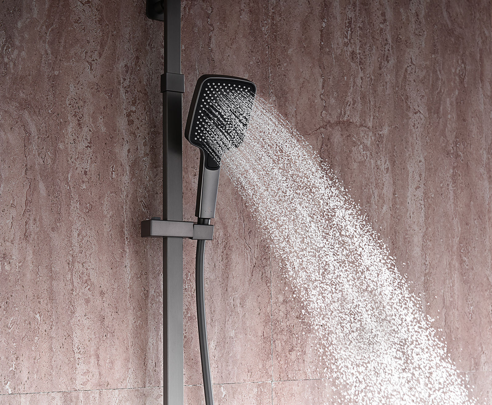 44161-Q Душевая система (ГРАФИТ) GANZER (5/1шт)