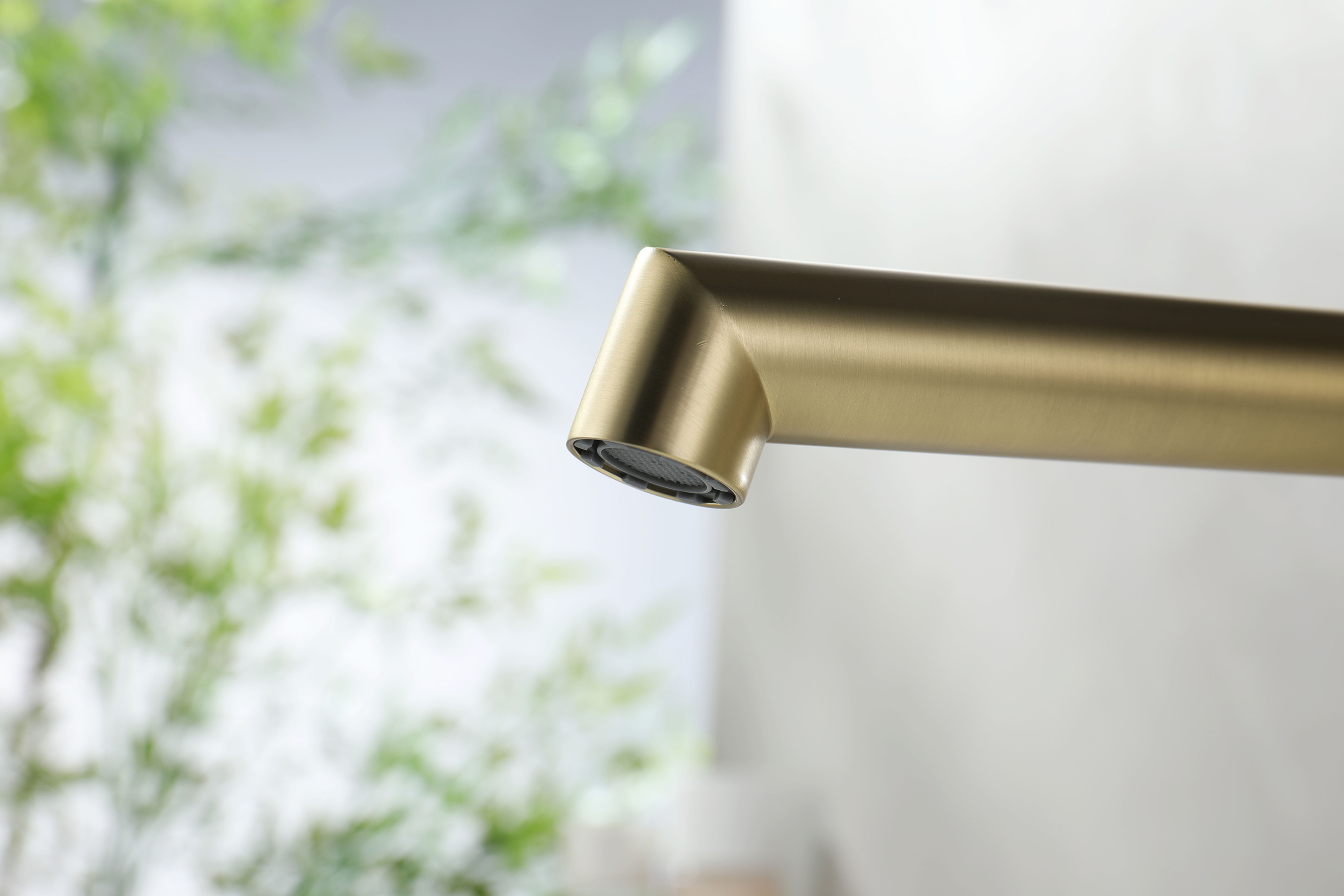 19144-S Встроенный смес для рак. (Мат. Золото) GANZER   (10/1шт) 