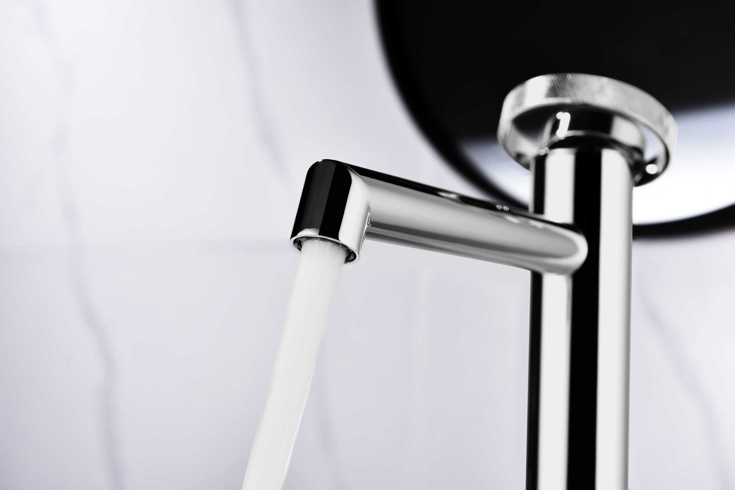 19112 Смеситель од. для раковины-чаши (ХРОМ) GANZER (10/1шт)