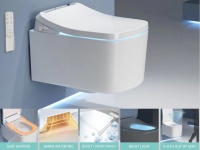 Унитаз подвесной СМАРТ, квадрат (к инст. GZ27325) GANZER