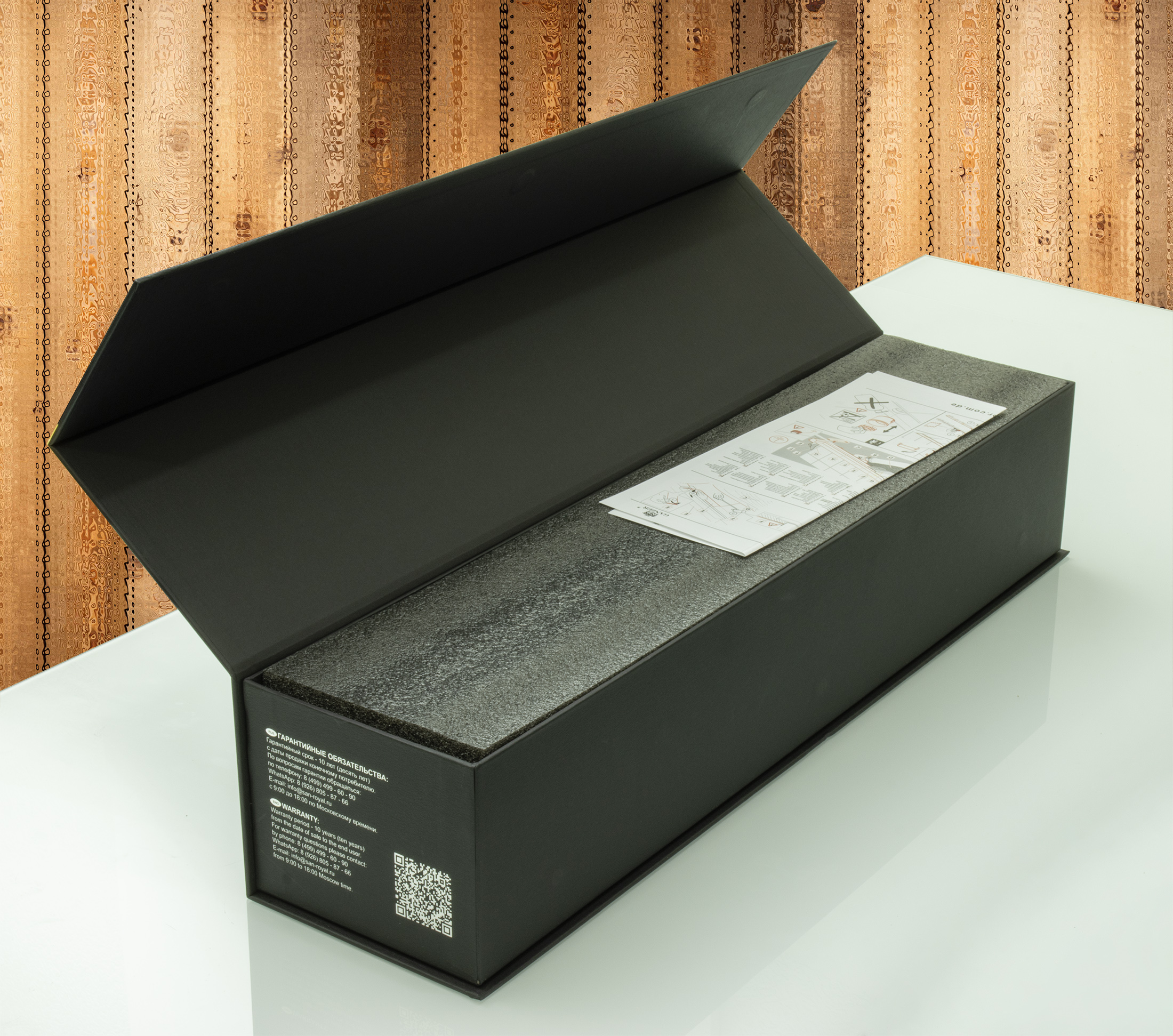 99160-C Трап щелевой 25х600мм (ЧЕРНЫЙ) GANZER  (4/1шт)