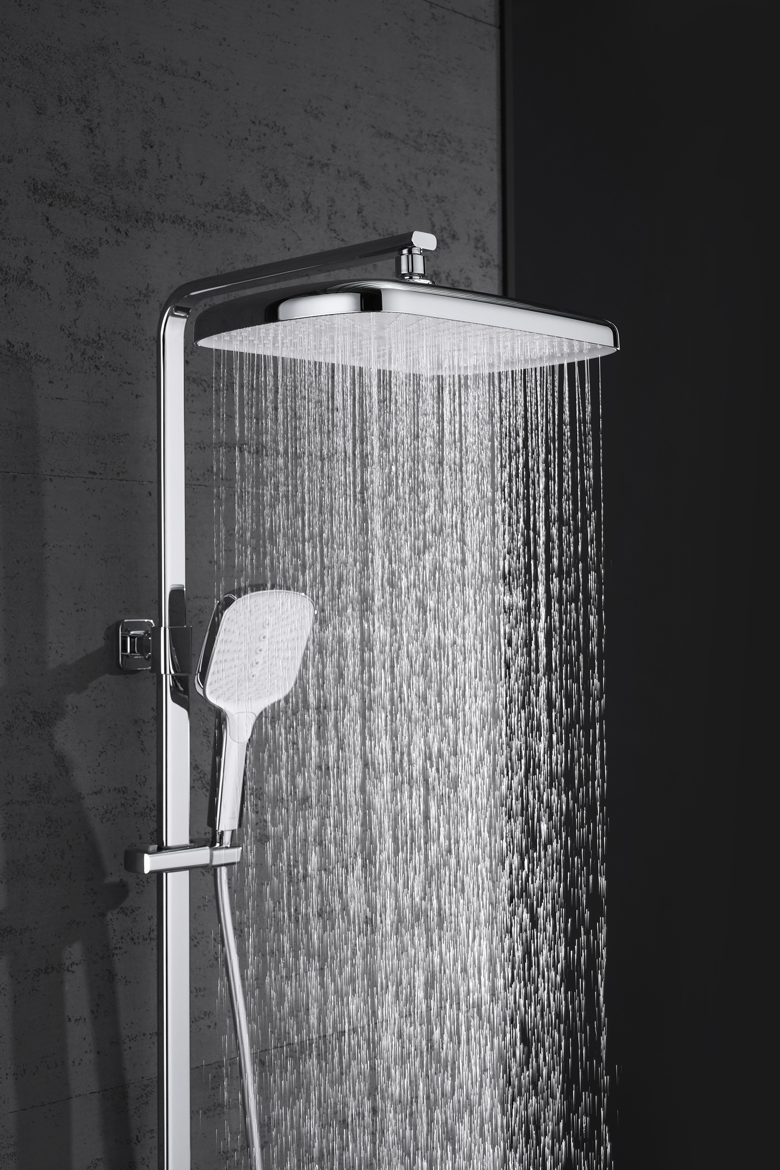 12163 Душевая система (ХРОМ) GANZER (5/1шт)