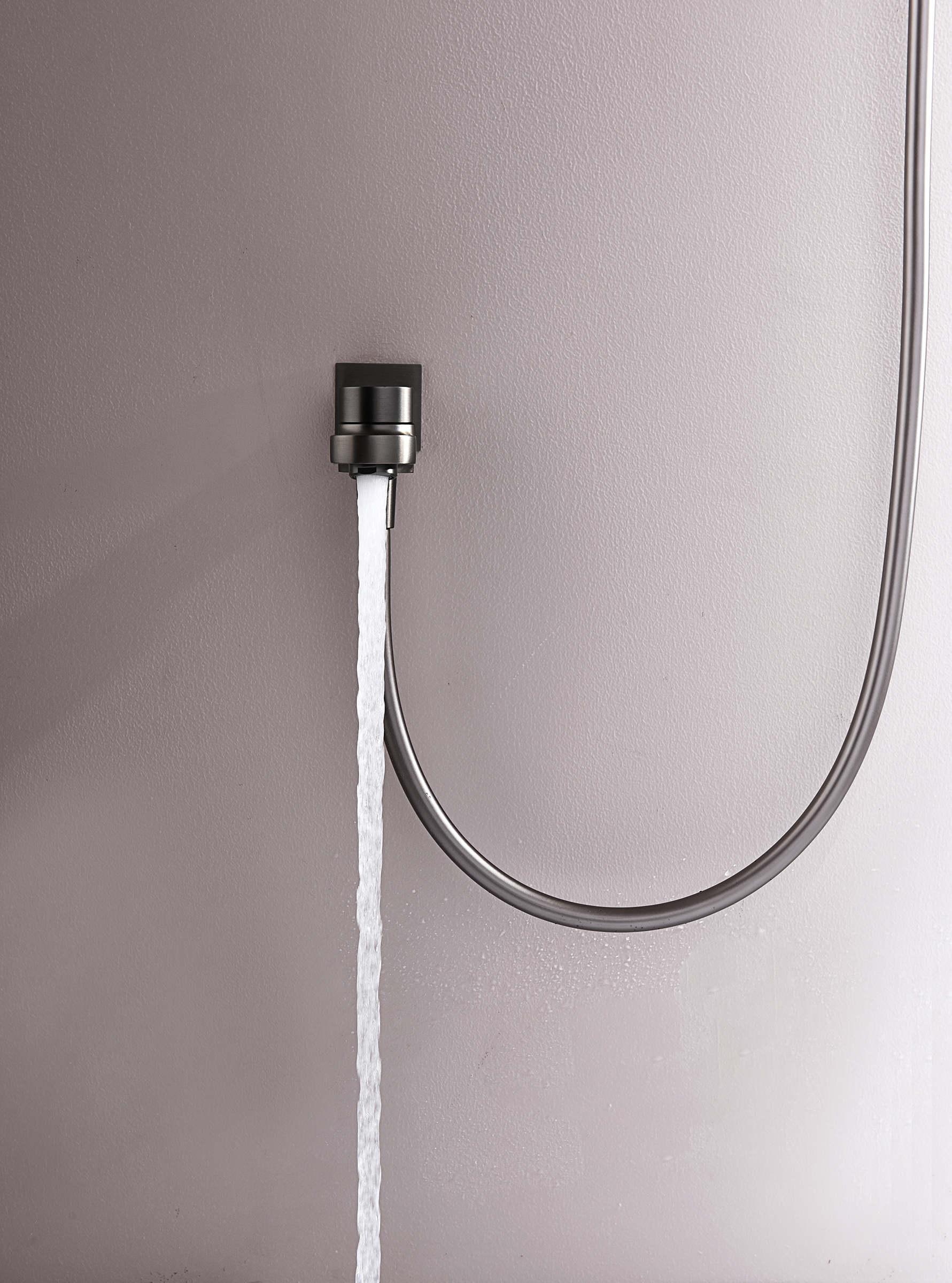 06165-Q Смеситель встраиваемый для душа с 3-функ. (ГРАФИТ) GANZER (6/1шт)