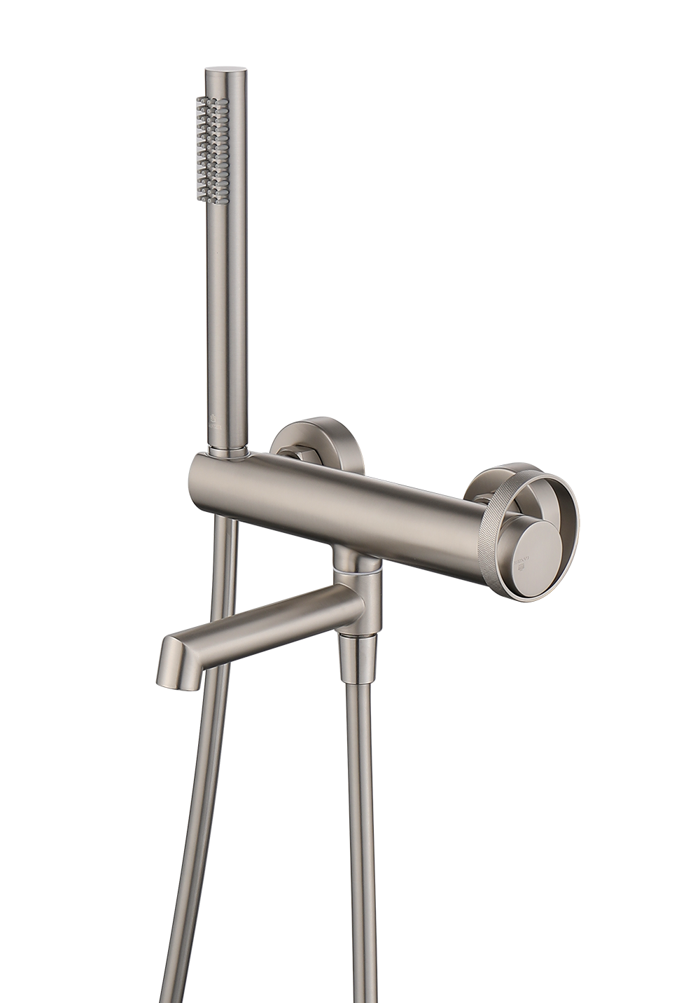 19132-G Смеситель од. для ванны кор. (САТИН)  GANZER  (8/1шт)