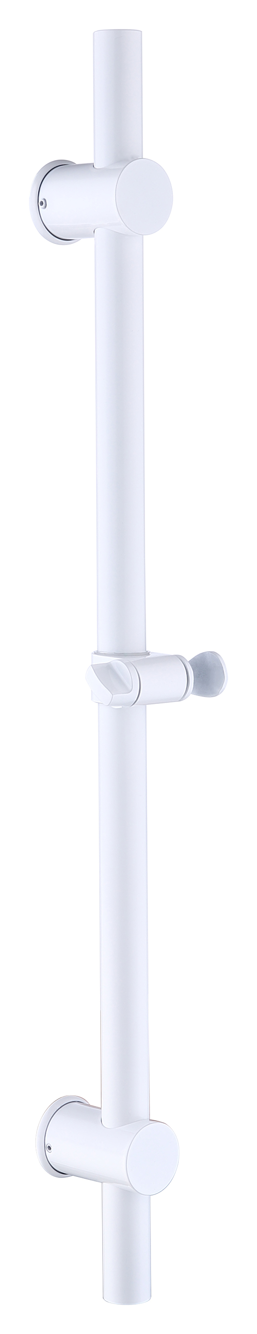 8003-F Стойка для душа БЕЛЫЙ, НЕРЖ (без шланга и лейки) HANSEN (20/1шт)