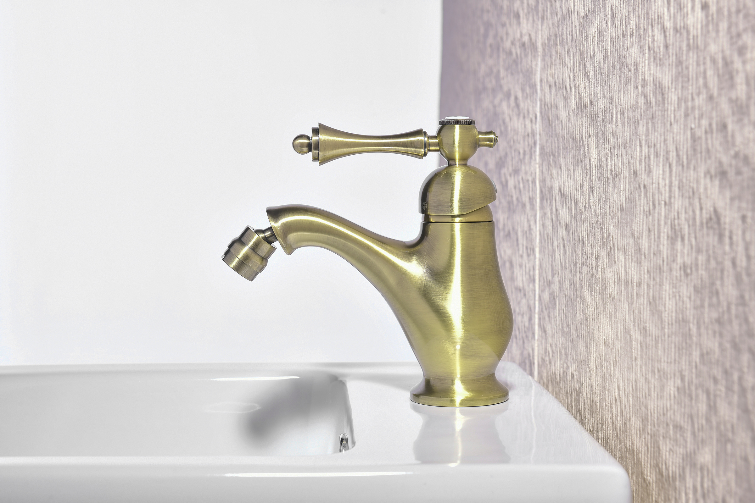 77112-D Смеситель для биде  (БРОНЗА)  GANZER  (10/1шт)