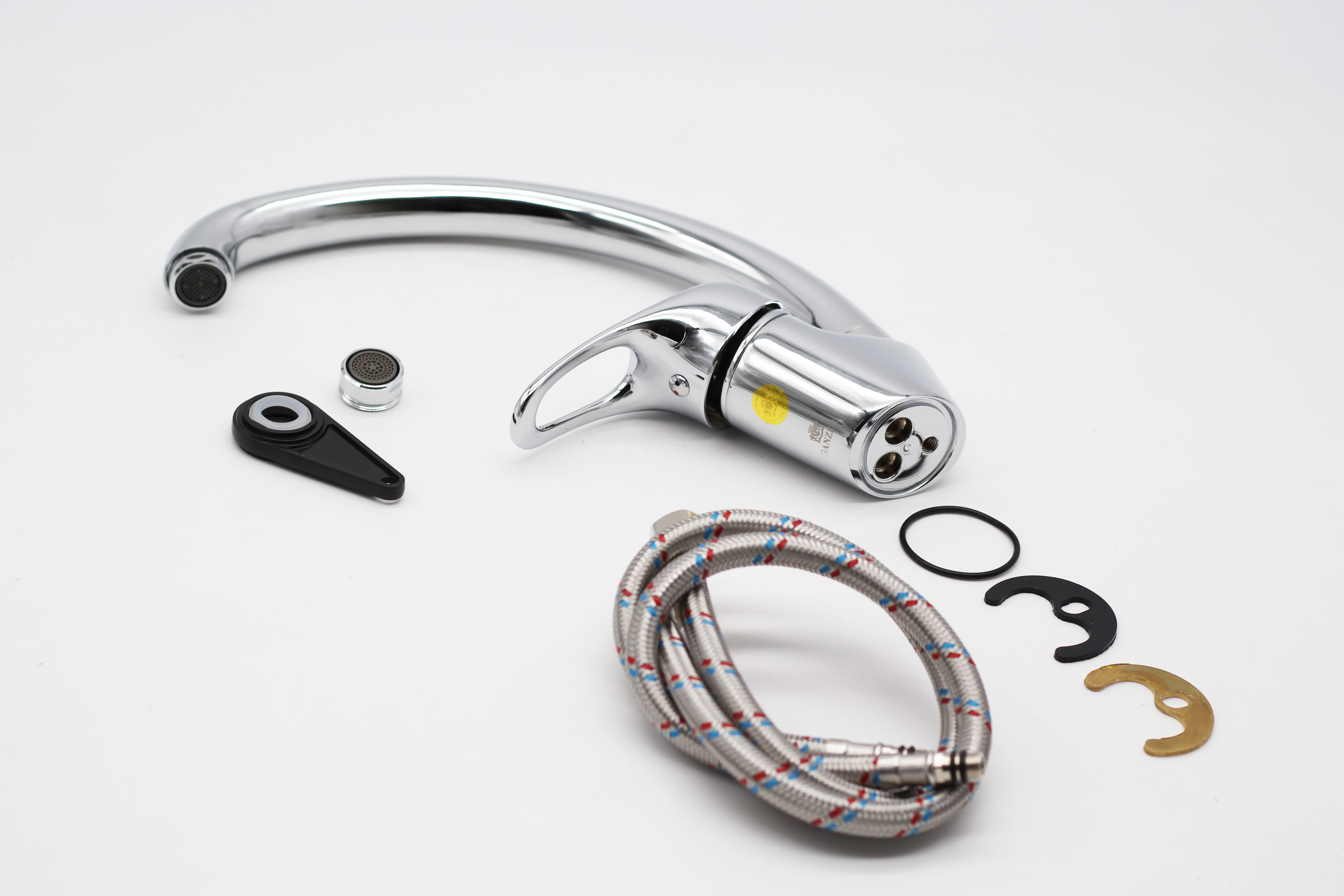 08023-1 Смеситель однорычажный для кухни "GANZER"  (10/1шт)