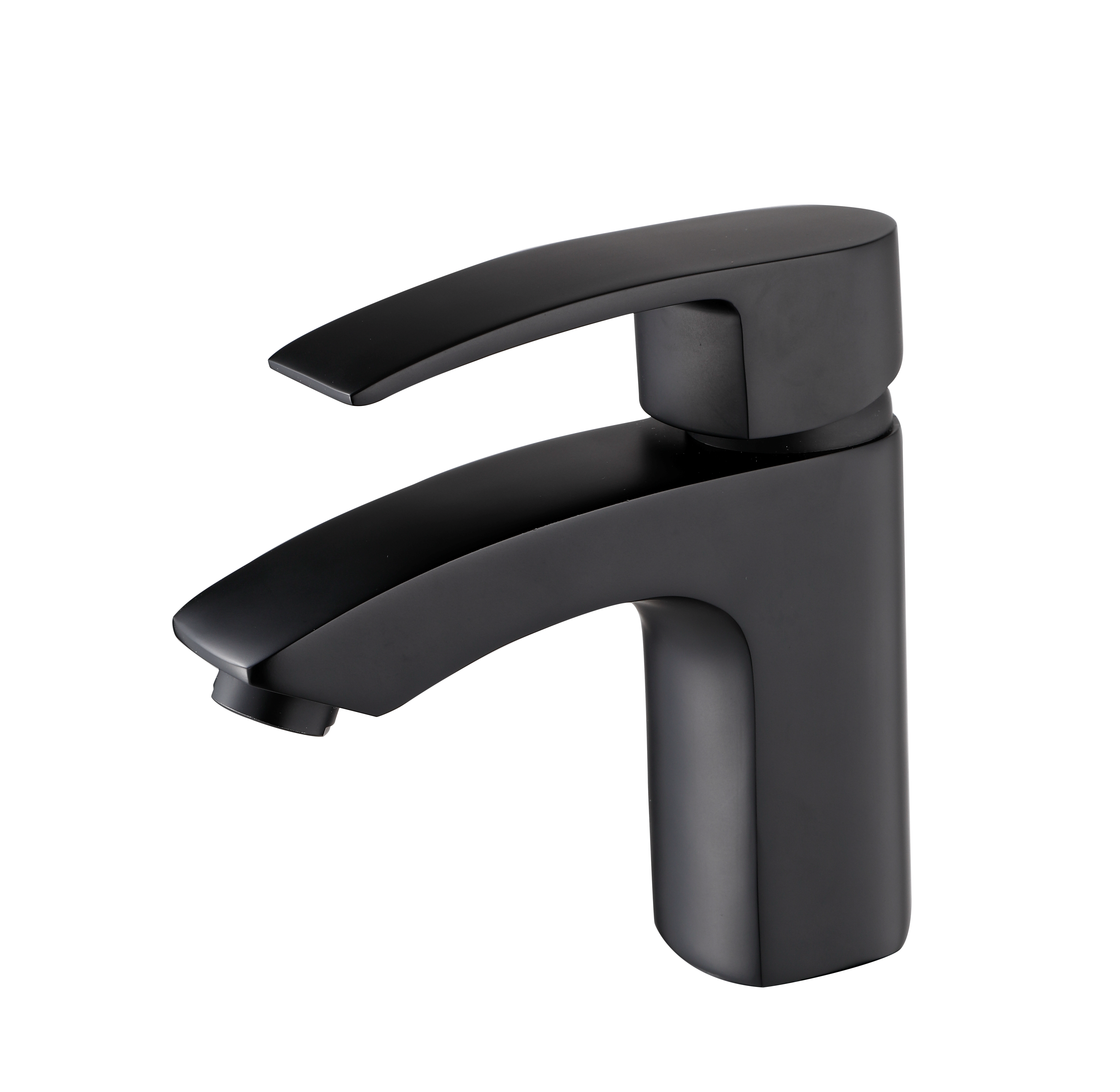 10009-C Смеситель для умывальника (ЧЕРНЫЙ) HANSEN  (10/1шт)