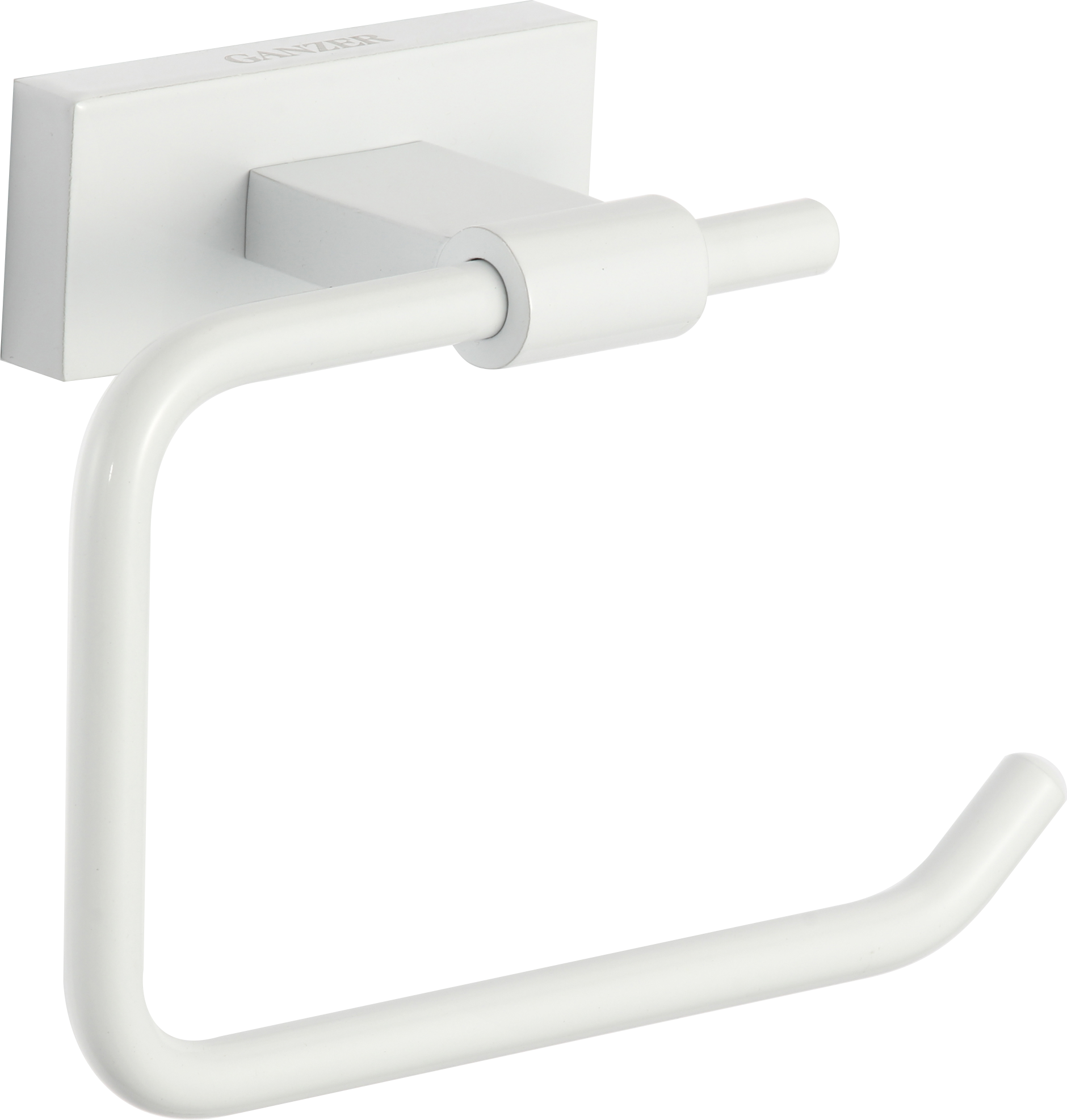 88033-F Б/держатель без крышки (БЕЛЫЙ) GANZER (20/1шт)