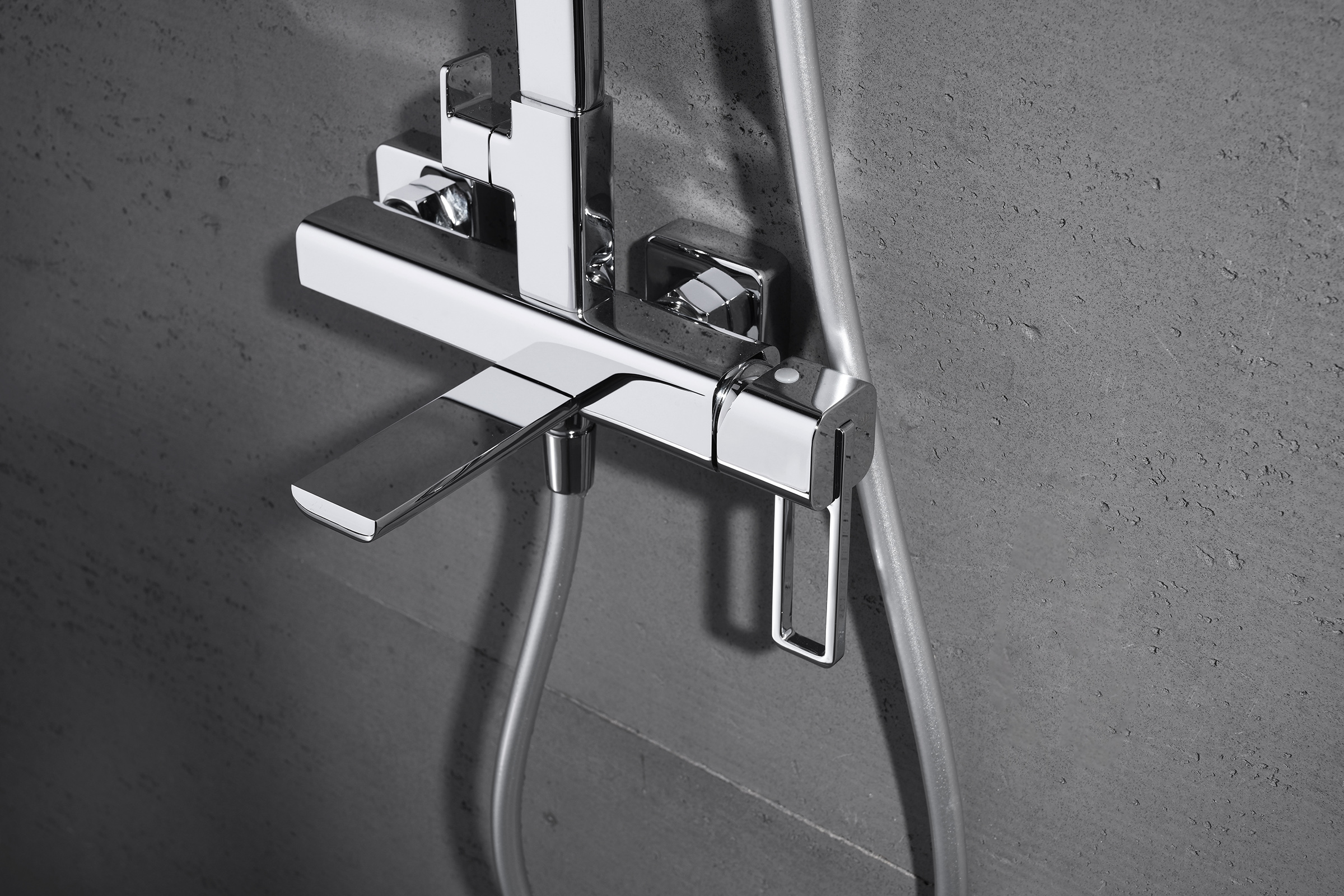 12163 Душевая система (ХРОМ) GANZER (5/1шт)