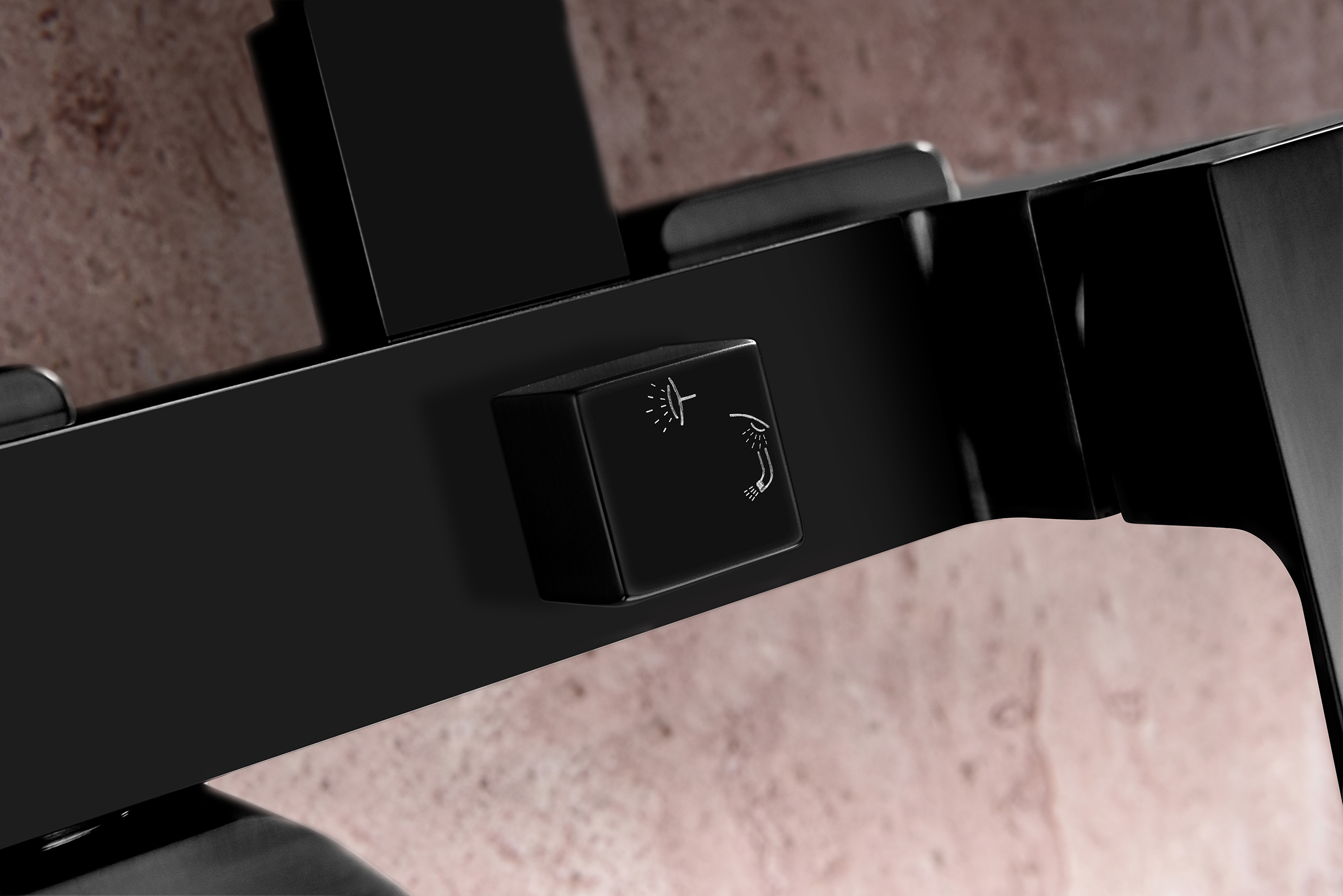 44161-C Душевая система (ЧЕРНЫЙ) GANZER (5/1шт)