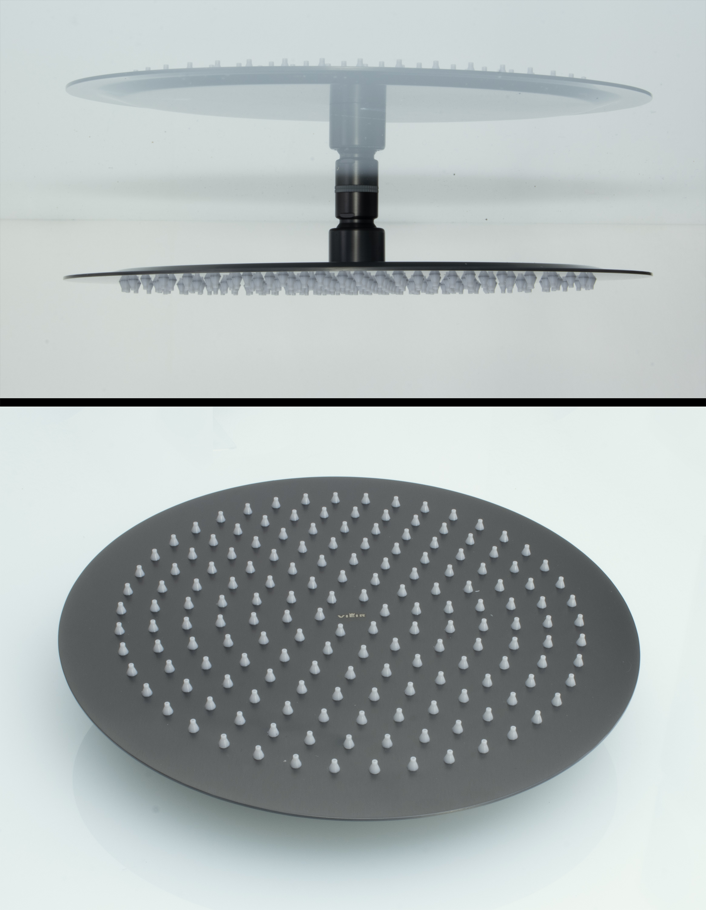 Лейка тропическая 30х30 КРУГЛЫЙ (ГРАФИТ)  ViEiR (10/1шт)