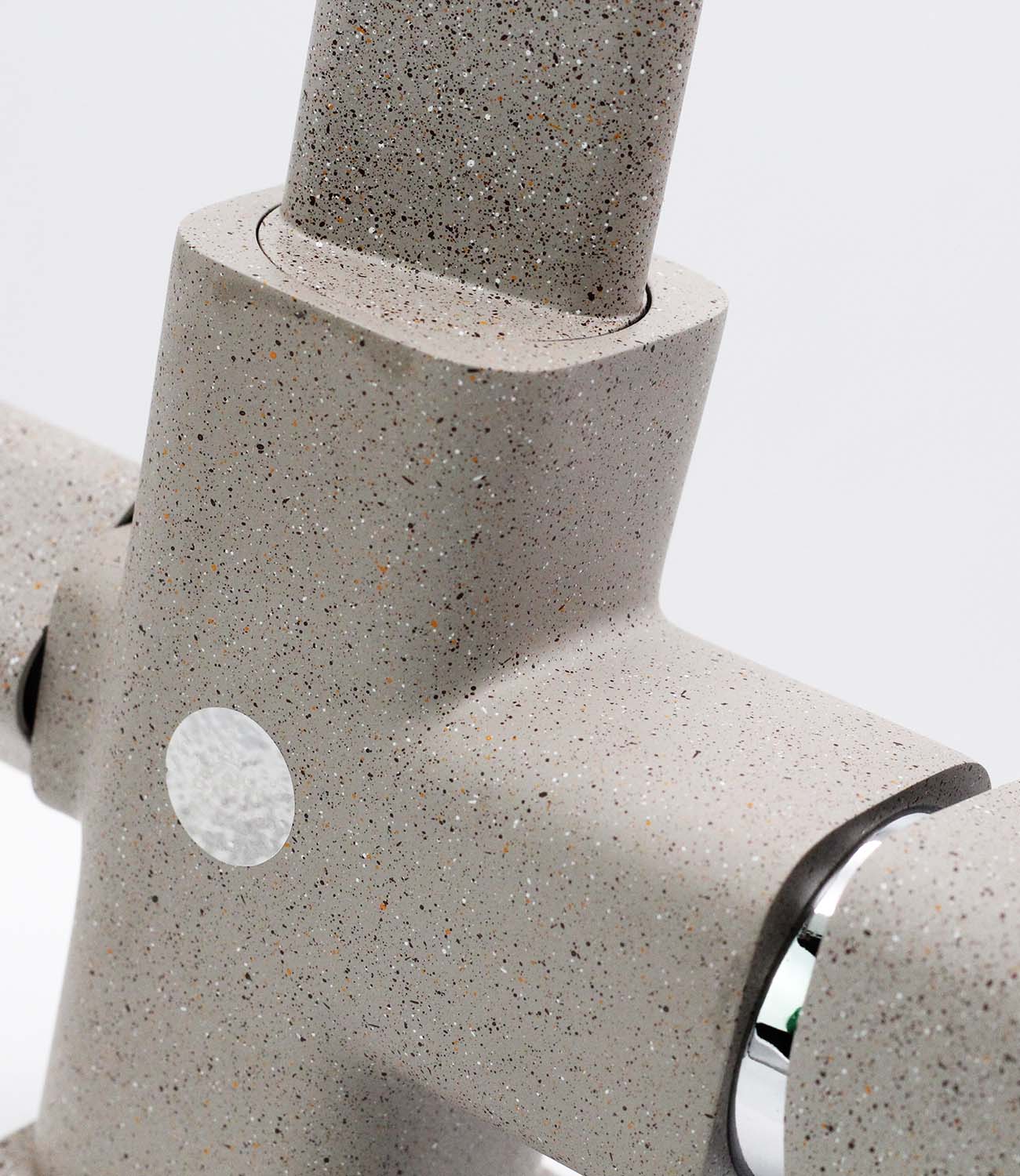 12025-A Смеситель(БЕЖ. ПЕСОЧ) с фильтром GANZER  (10/1шт)  Л/К