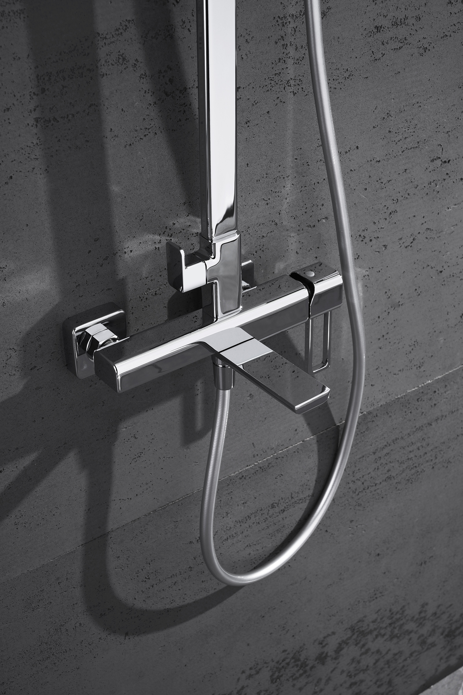 12163 Душевая система (ХРОМ) GANZER (5/1шт)