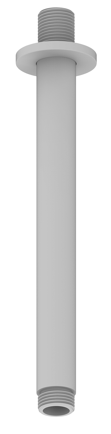 Кронштейн для верх. душа с потолка (БЕЛЫЙ) КРУГЛЫЙ  GANZER