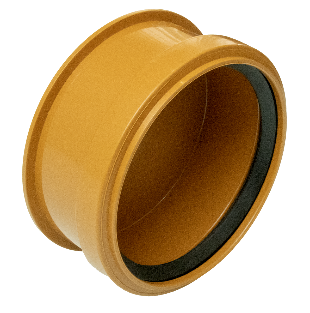 ПВХ  РЫЖАЯ  заглушка на СПИГОТ Ф110  ViEiR  (24шт)