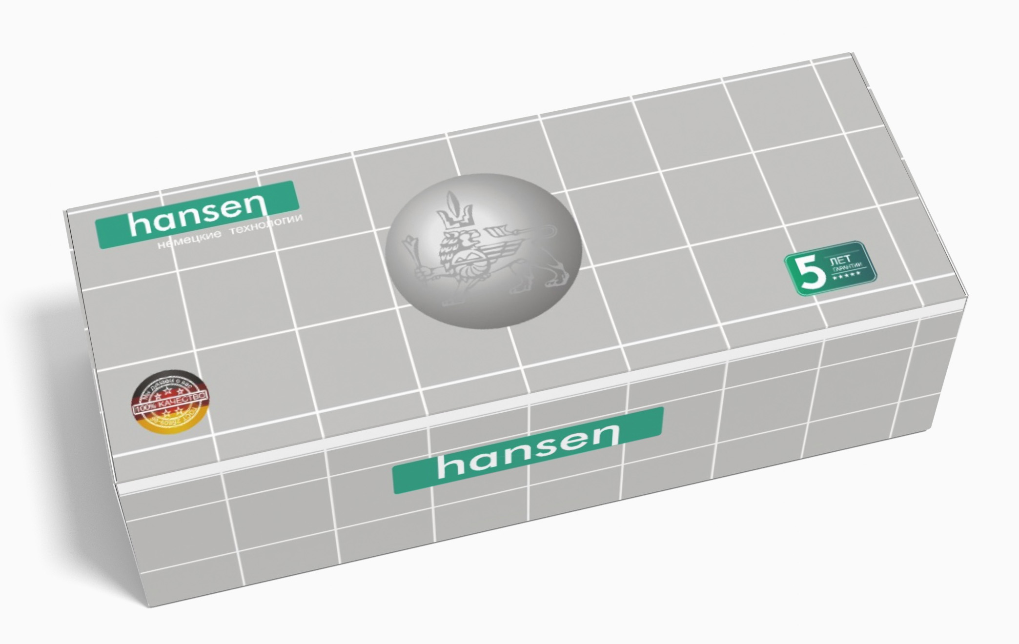 22021 Смеситель для ванны HANSEN  (10/1шт)