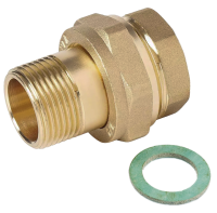 Американка прямая латун ПОД ПРОКЛ   1/2 Г/Ш   ViEiR (200/10шт)