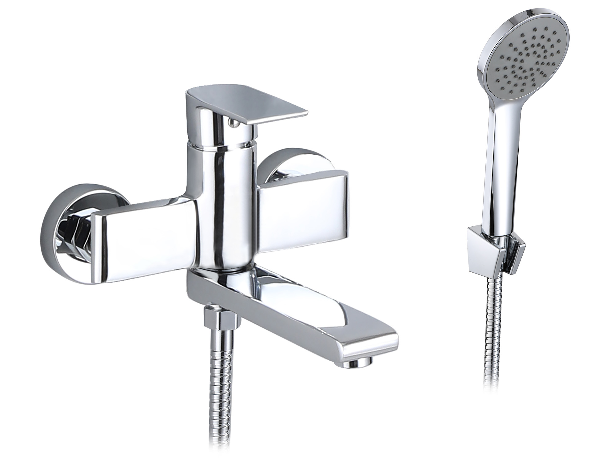 30019 Смеситель для ванны (ХРОМ) HANSEN  (10/1шт)